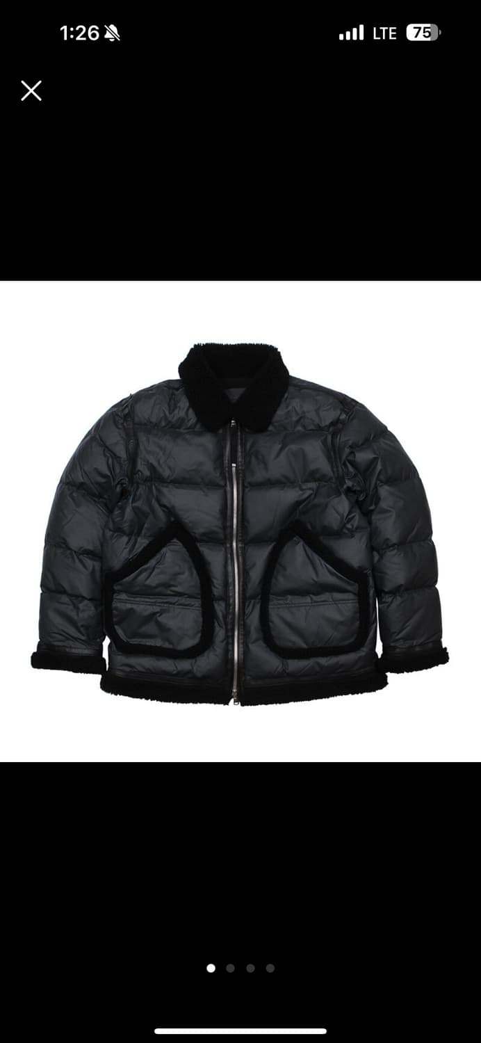 디젤 한정판 무스탕 패딩 48 상품이미지1