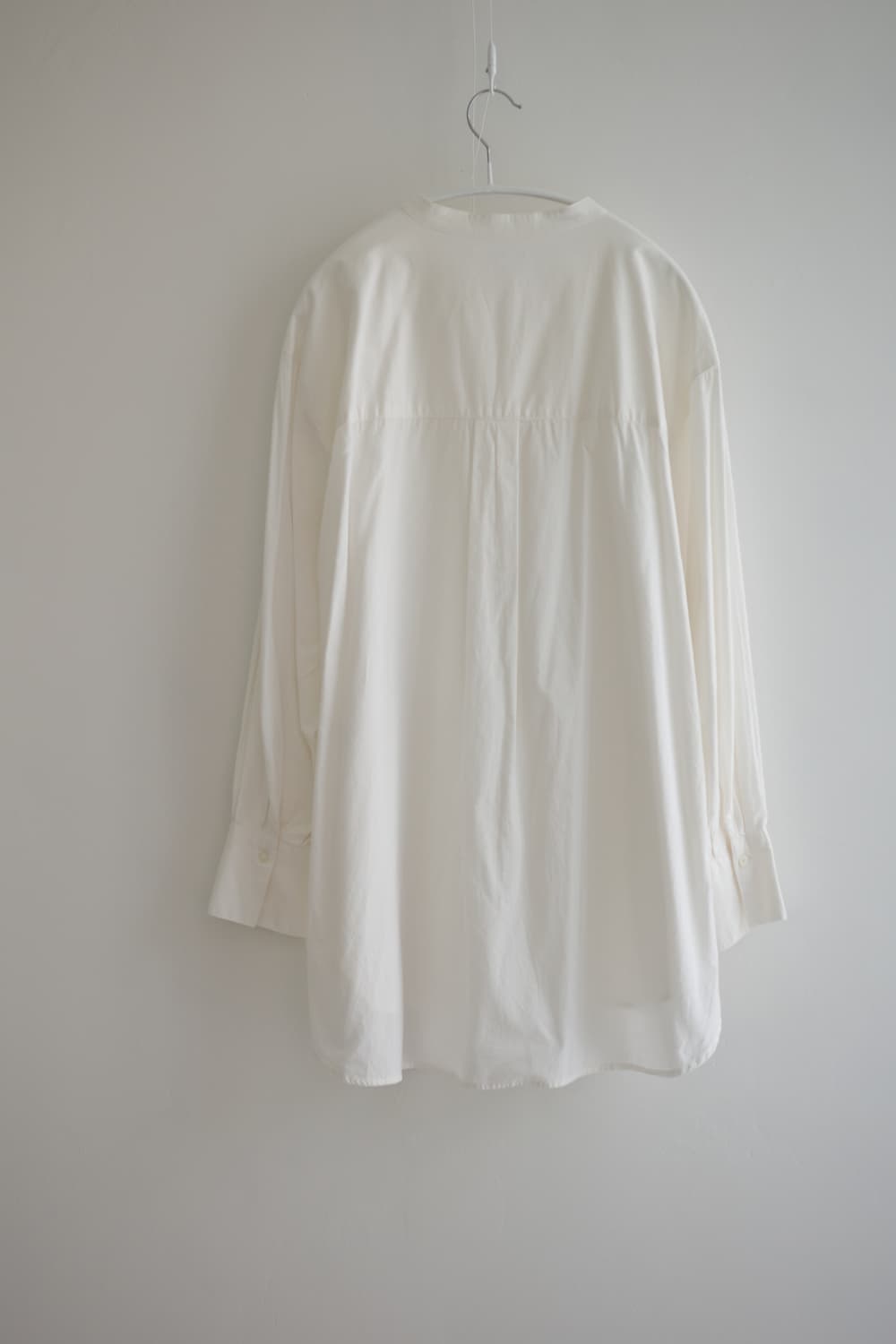 Niko and  아이보리 핀턱 롱 셔츠 남방 상품이미지5