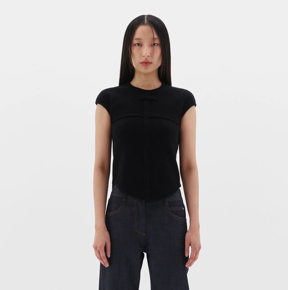 로우클래식 프론트 패치 티셔츠 상품이미지2