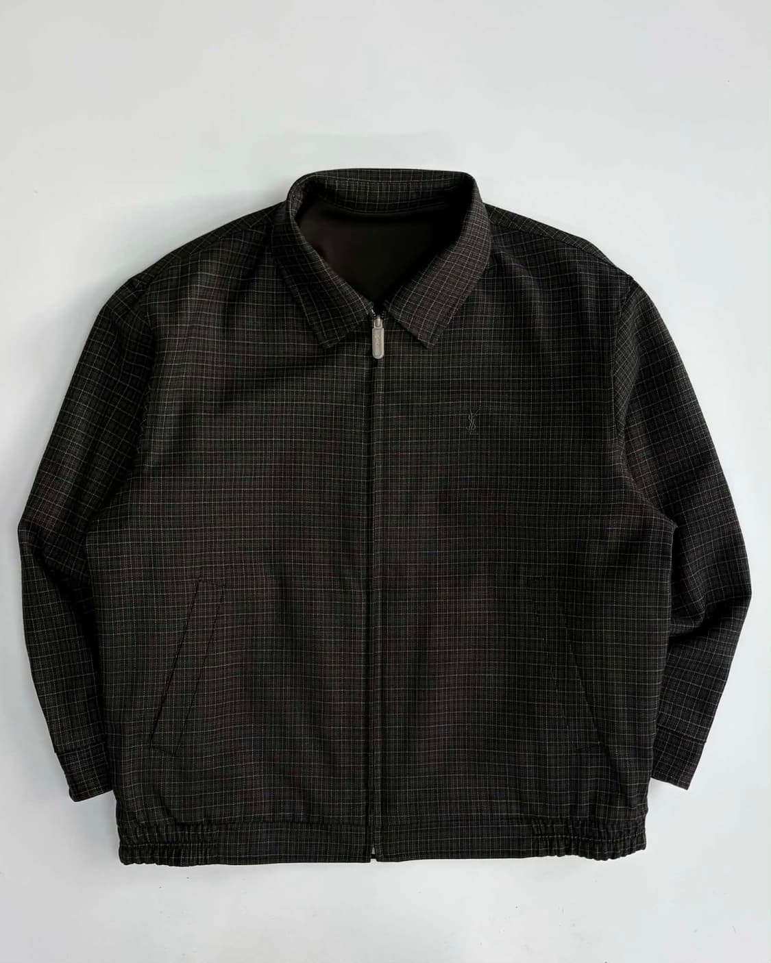 [95] 입생로랑 옴므 양면 울 블루종 자켓 상품이미지3