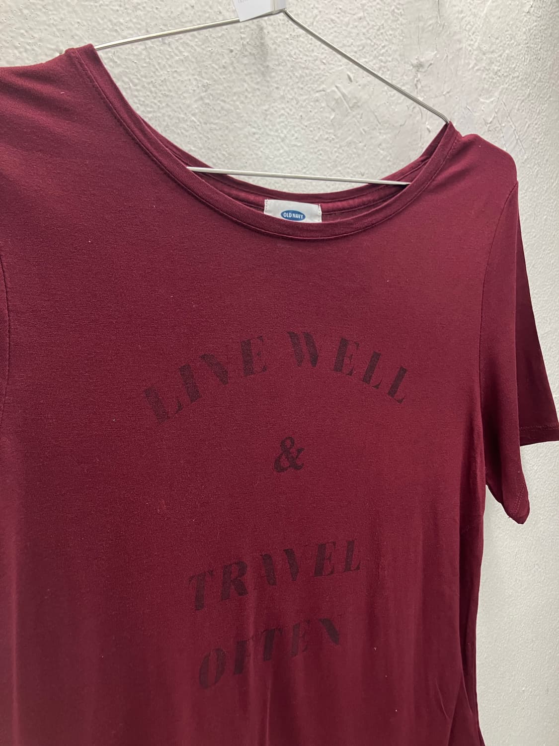 올드네이비 밑단라운드 반팔티셔츠 상품이미지2