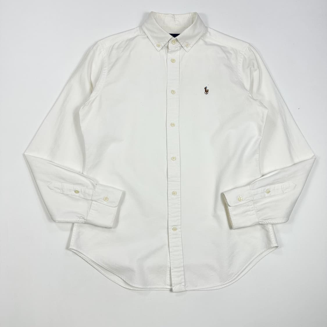 폴로 랄프로렌 포니 클래식 핏 화이트 셔츠 (M 여성추천) 상품이미지2