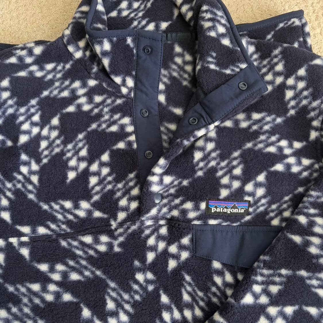 16FW 파타고니아 클래식 신칠라 스냅-티 플리스 풀오버 상품이미지2