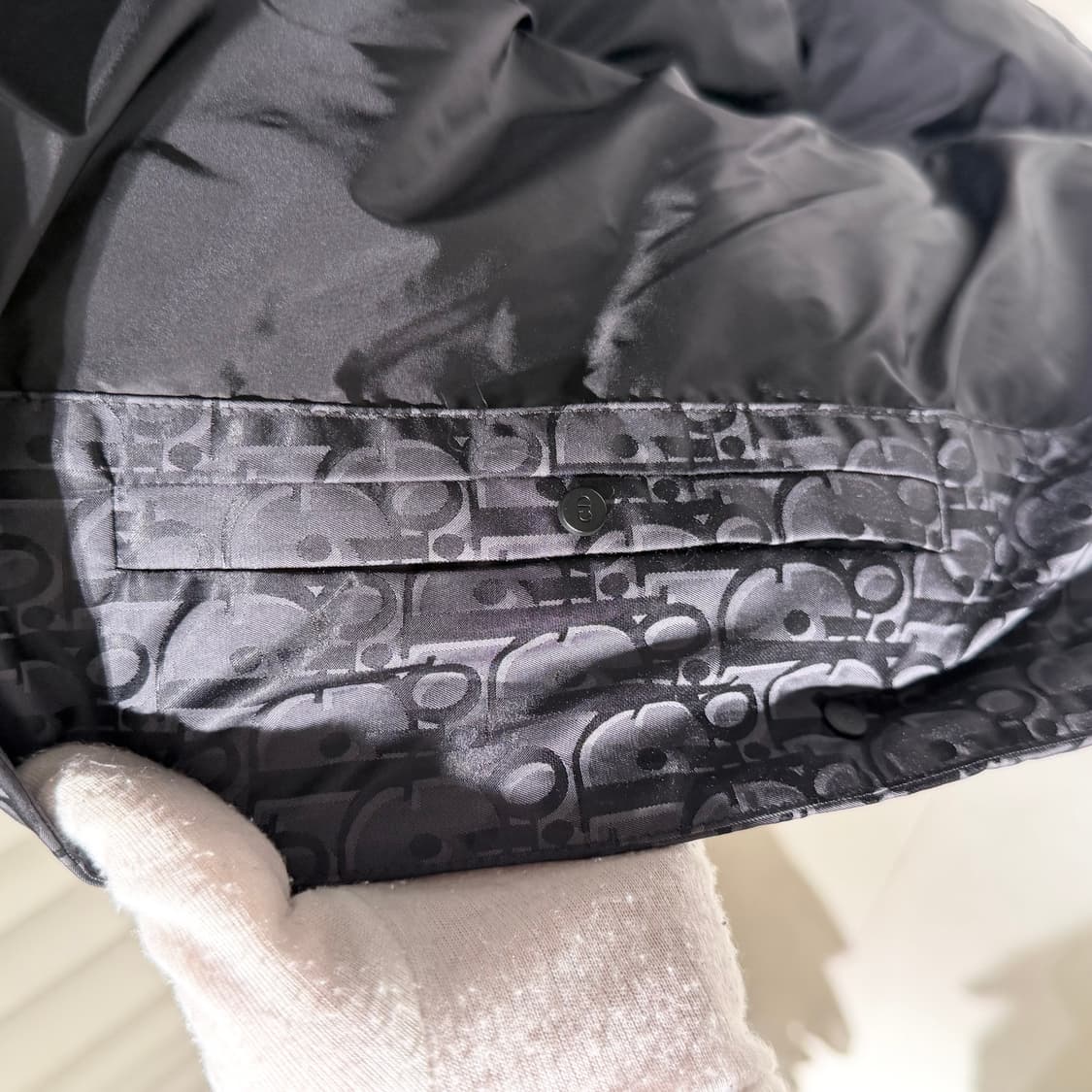 (S+ / 50) / 디올 오블리크 신상 블랙 패딩 / 26년 구매 상품이미지6