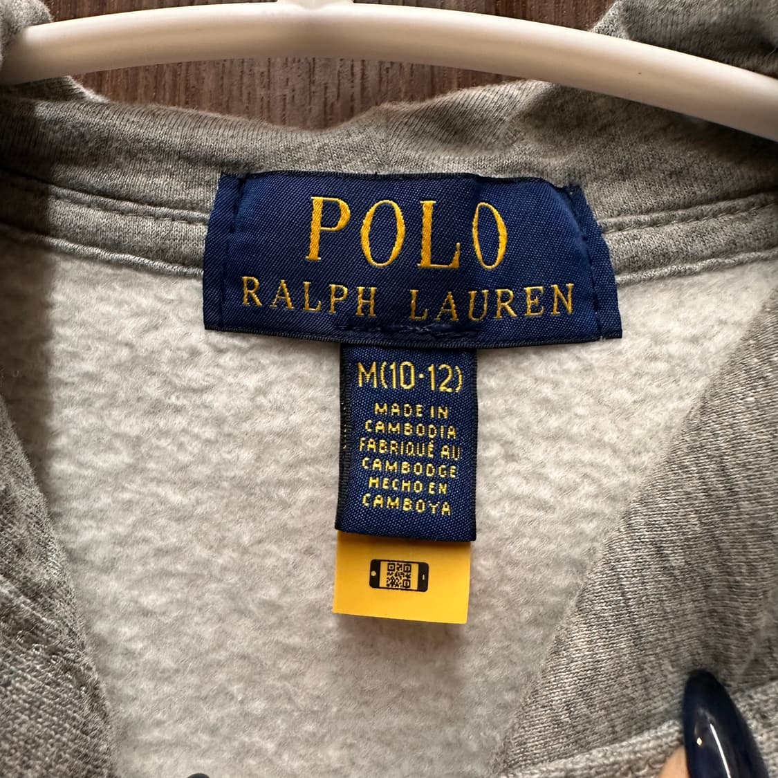 랄프로렌 폴로 후드집업 10-12세  상품이미지2