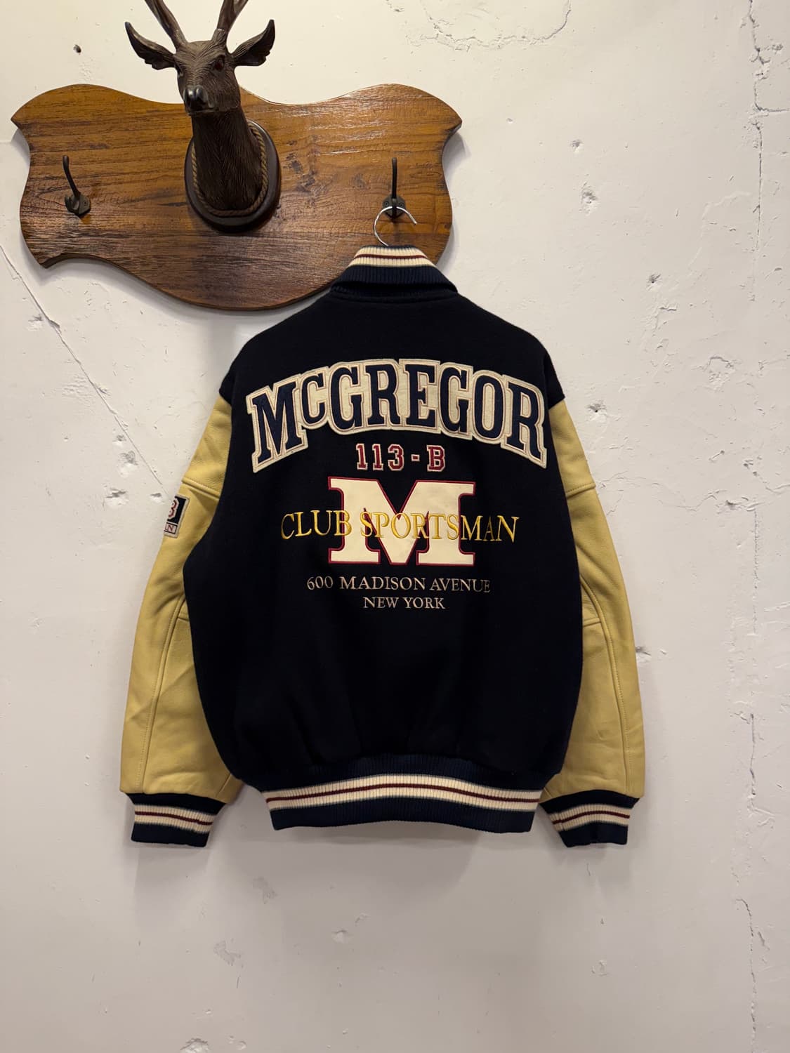 90s McGregor 맥그리거 Vintage Leather Arm  상품이미지6