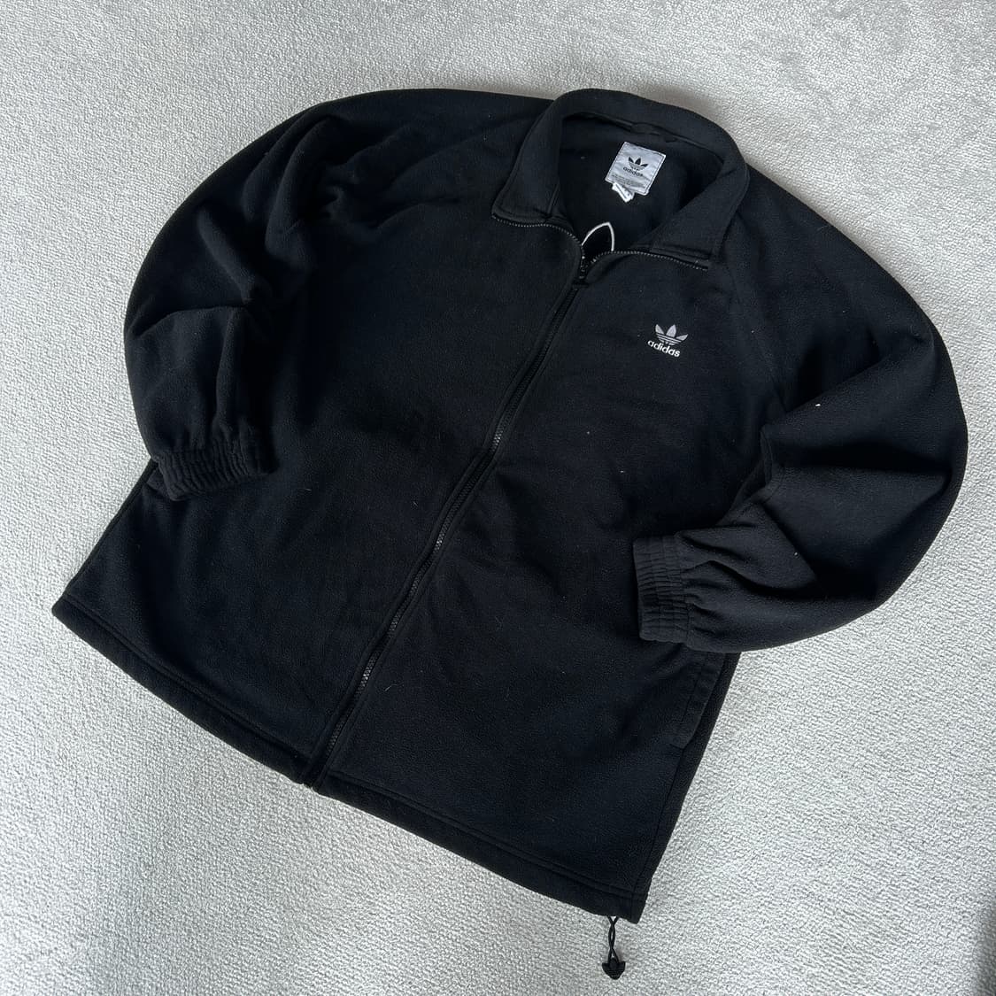아디다스 블랙 플리스 집업 XL 상품이미지1
