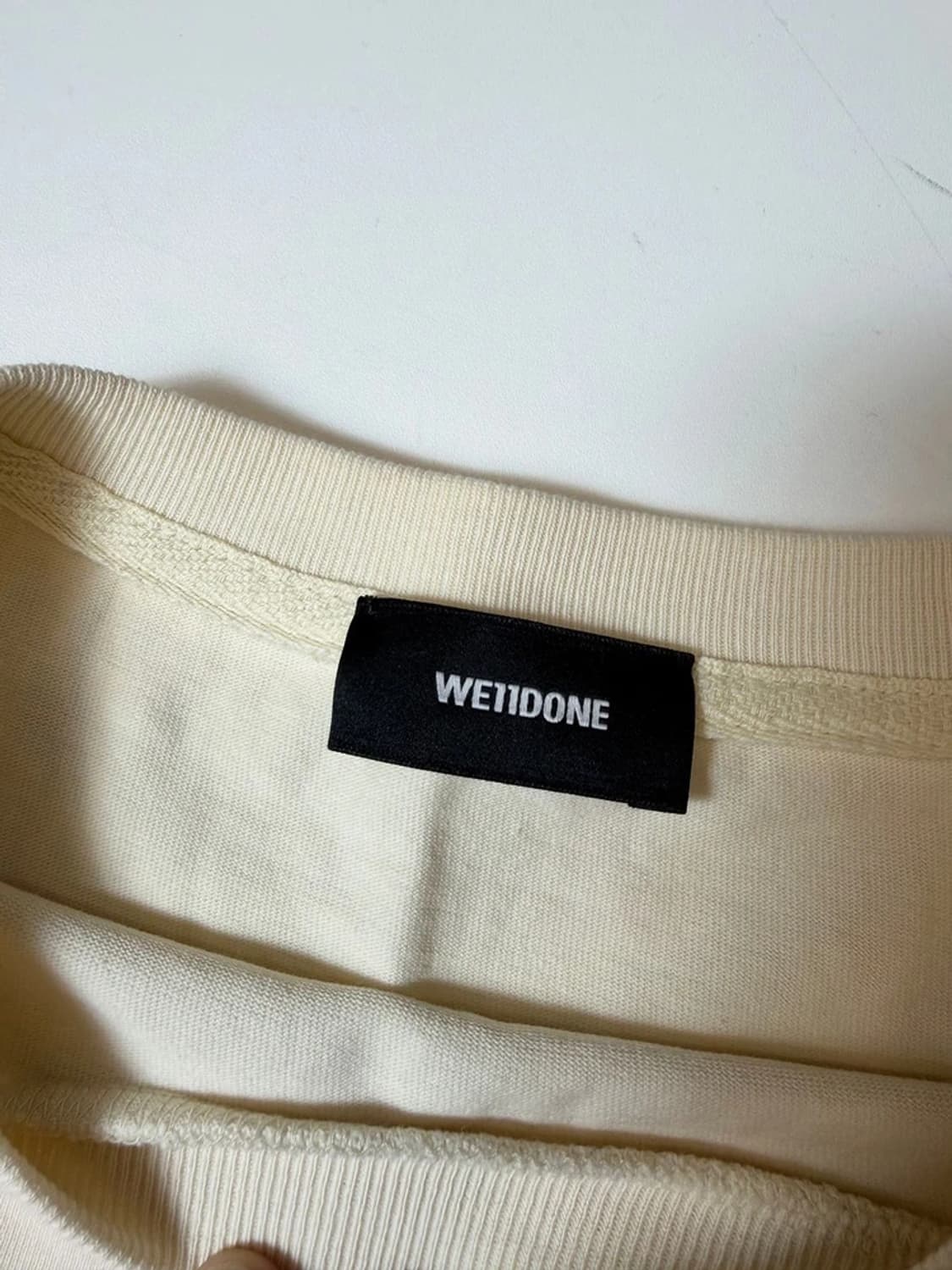 웰던 WE11DONE 멀티 그래픽 오버 반팔 티셔츠 PN9274 상품이미지7