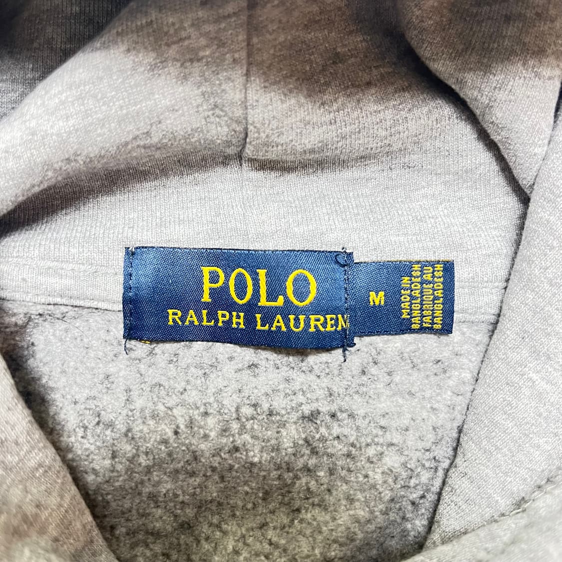 폴로 그레이 스웻 후드티 상품이미지3