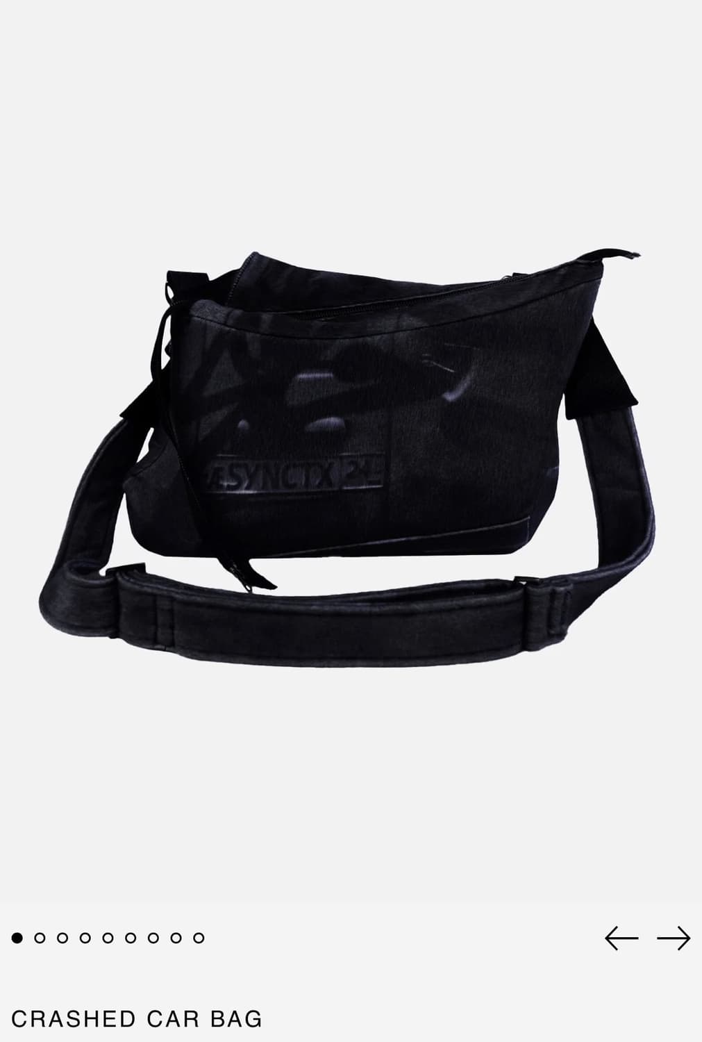 에이시네틱스 crashed car bag 크로스백 숄더백 상품이미지1