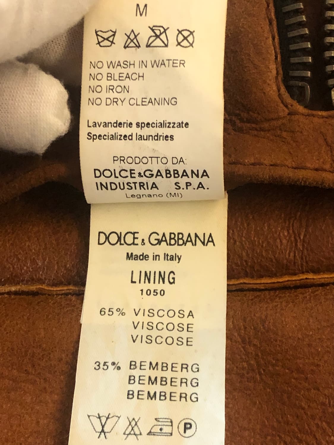 돌체앤가바나 빈티지 멀티포켓 양가죽 베스트 자켓 상품이미지10