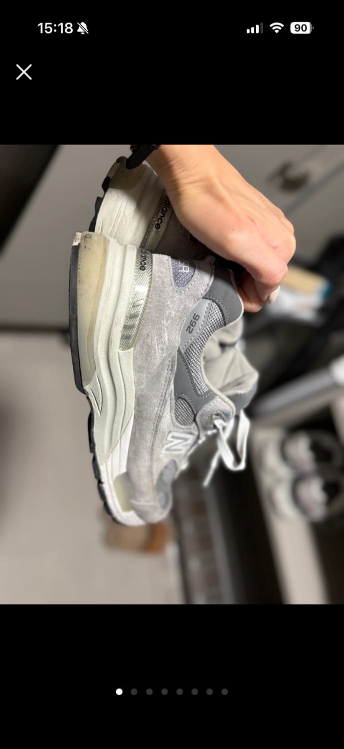 New Balance 992 Made in USA Grey  D Stan 상품이미지2