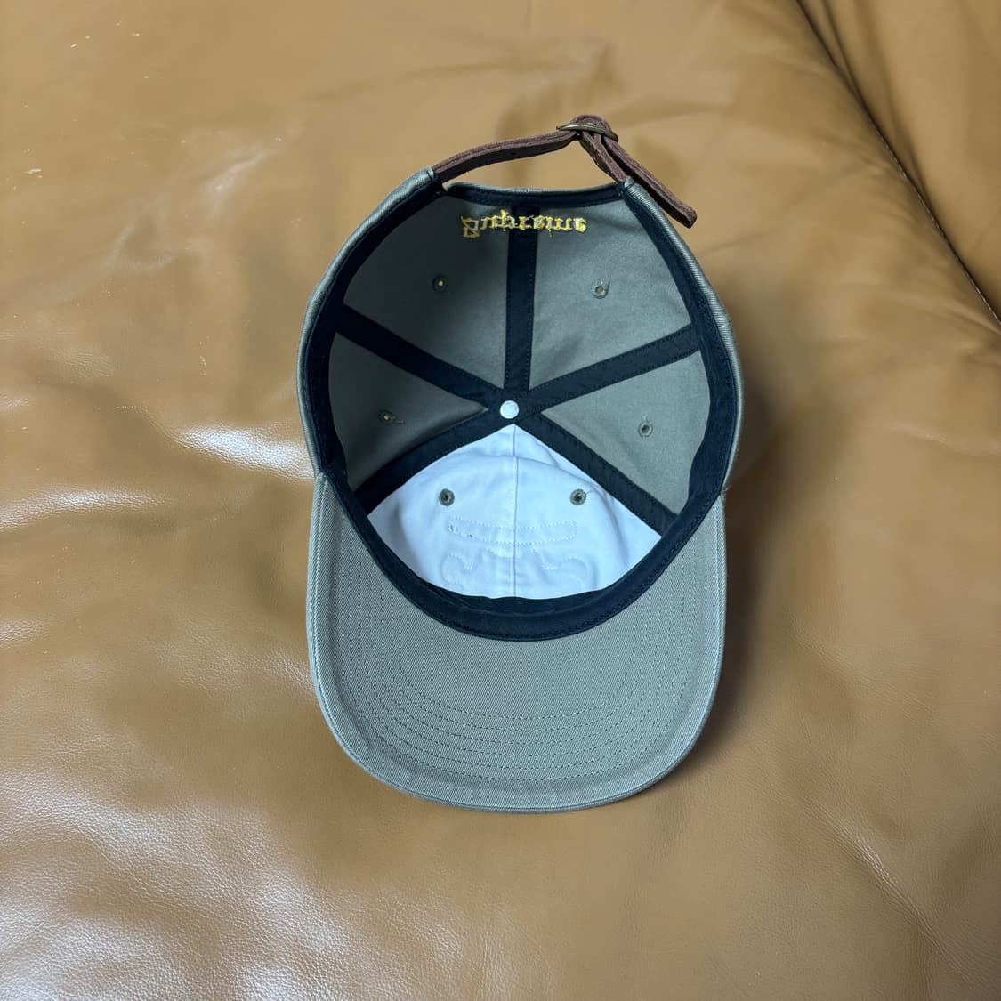 슈프림 6패널 볼캡 모자 드래곤 올리브 카키 상품이미지6