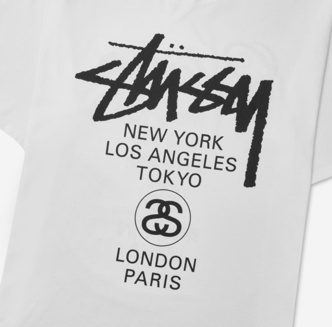 Stussy World Tour T-Shirt White 상품이미지3