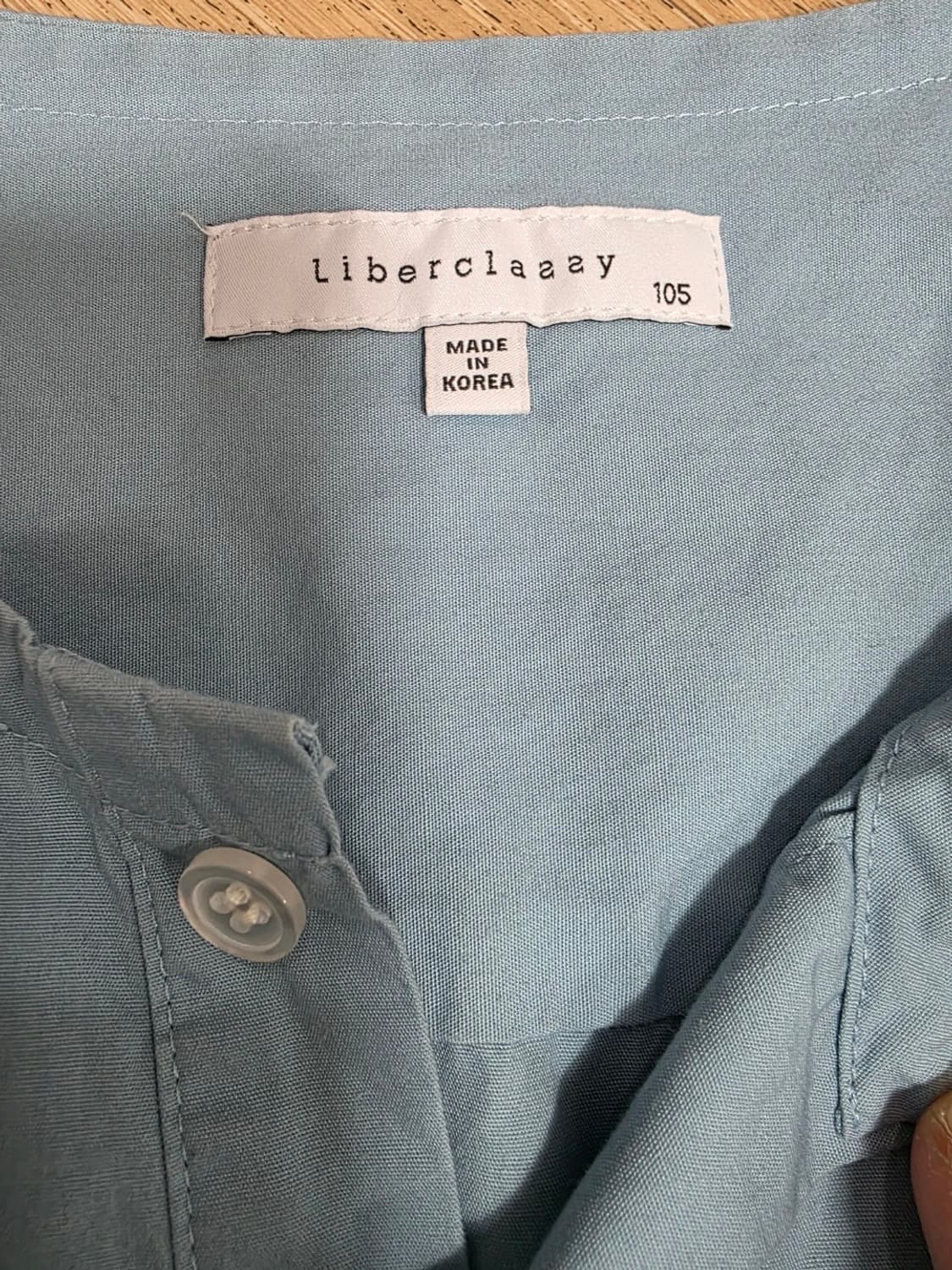 리버클래시 x 레오 게오르기예프 헨리넥 셔츠 105 상품이미지6