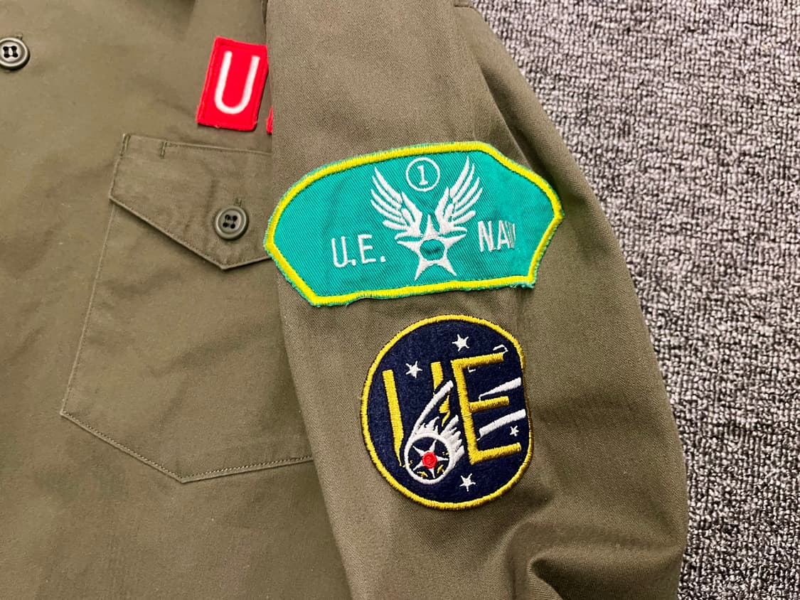 [100] 유니폼 엑스페리먼트 밀리터리 셔츠  상품이미지3