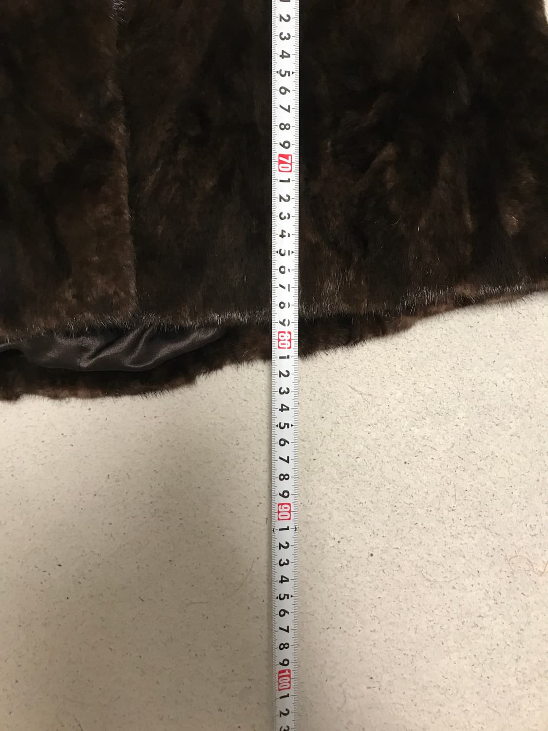 [지센](100) 여성 퍼 밍크 코트 상품이미지5