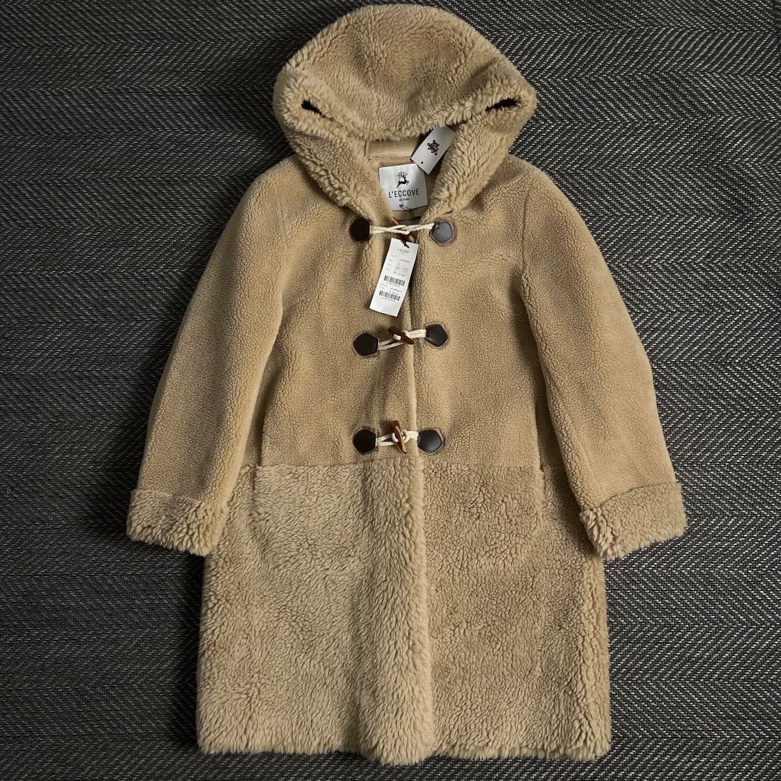 빈티지 우먼스 쉐르파 더플 코트y 3289 상품이미지2