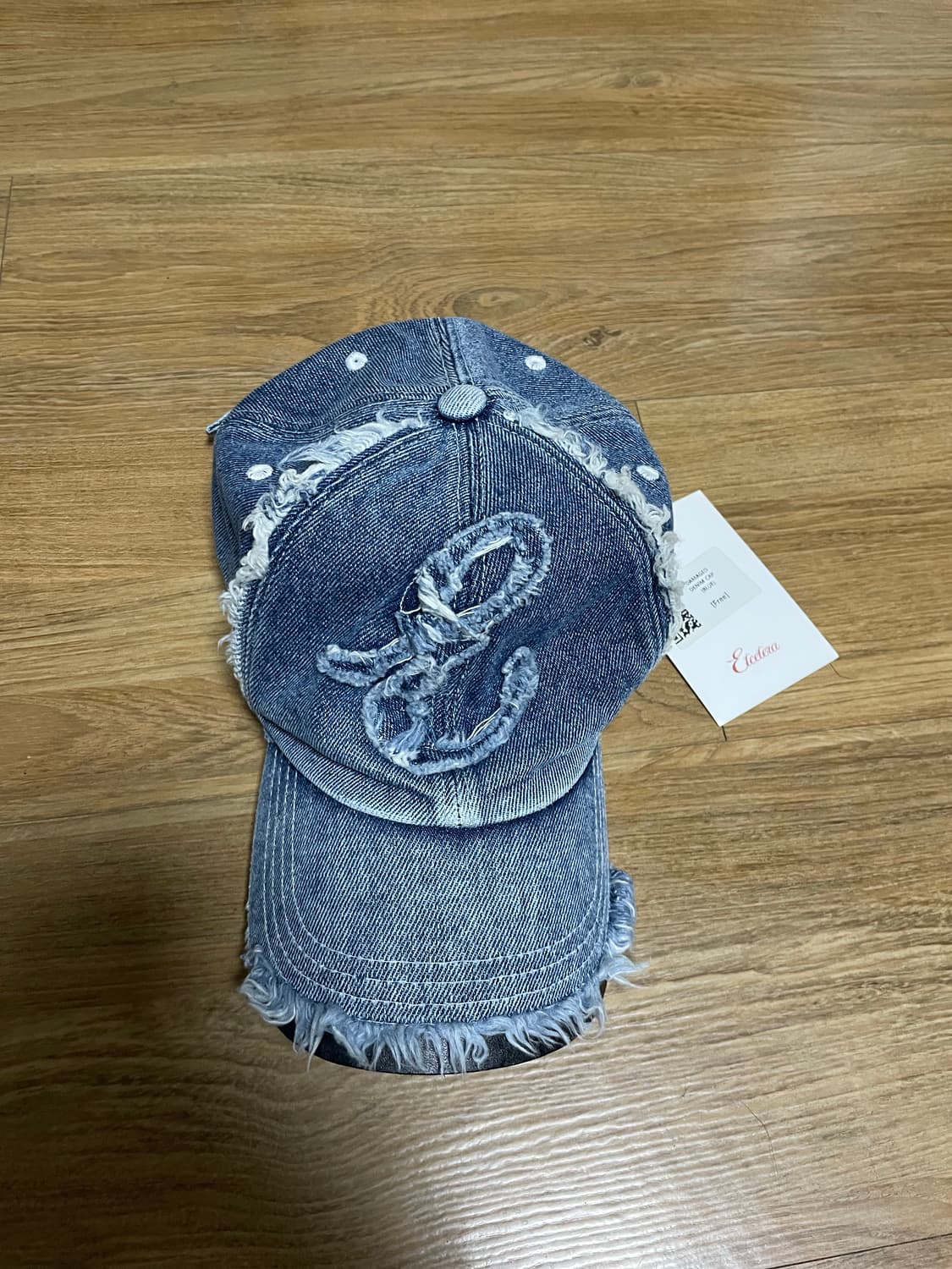 Etce 데님볼캡(새상품) 상품이미지1