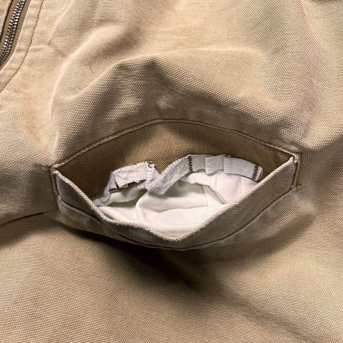 칼하트 6SV 덕 캔버스 쉐르파 워크 베스트 XL 상품이미지7