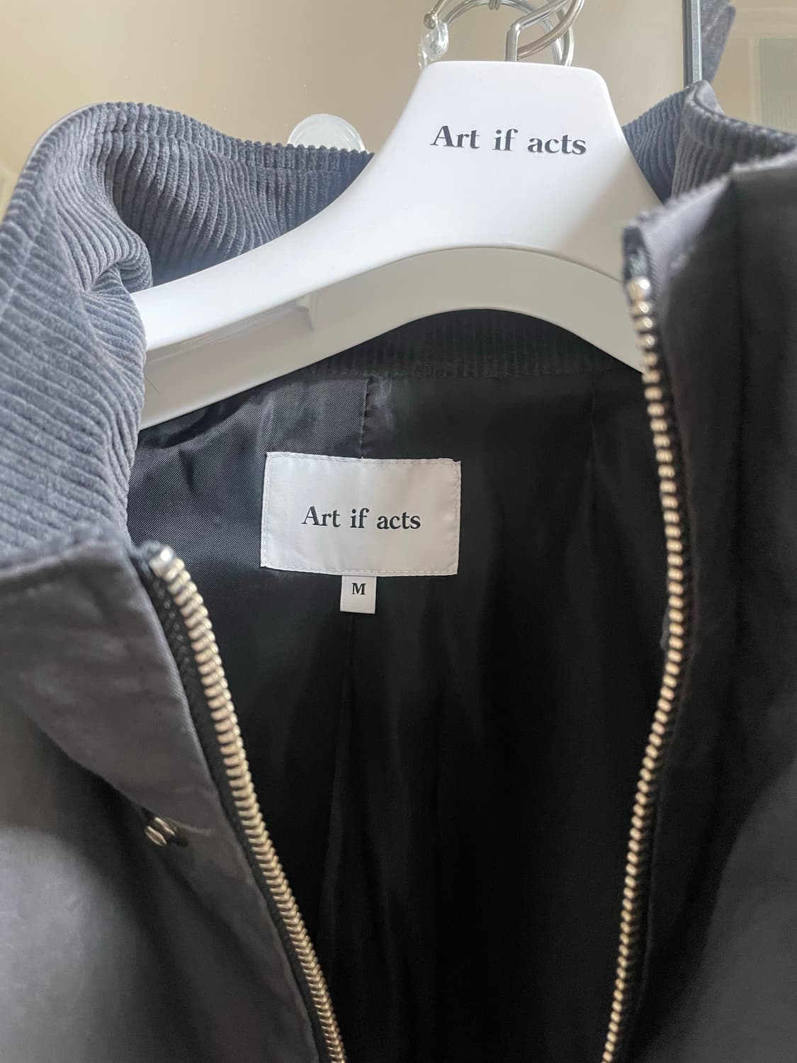 아트이프액츠 British Waxed Monster Parka 차콜 M 상품이미지3