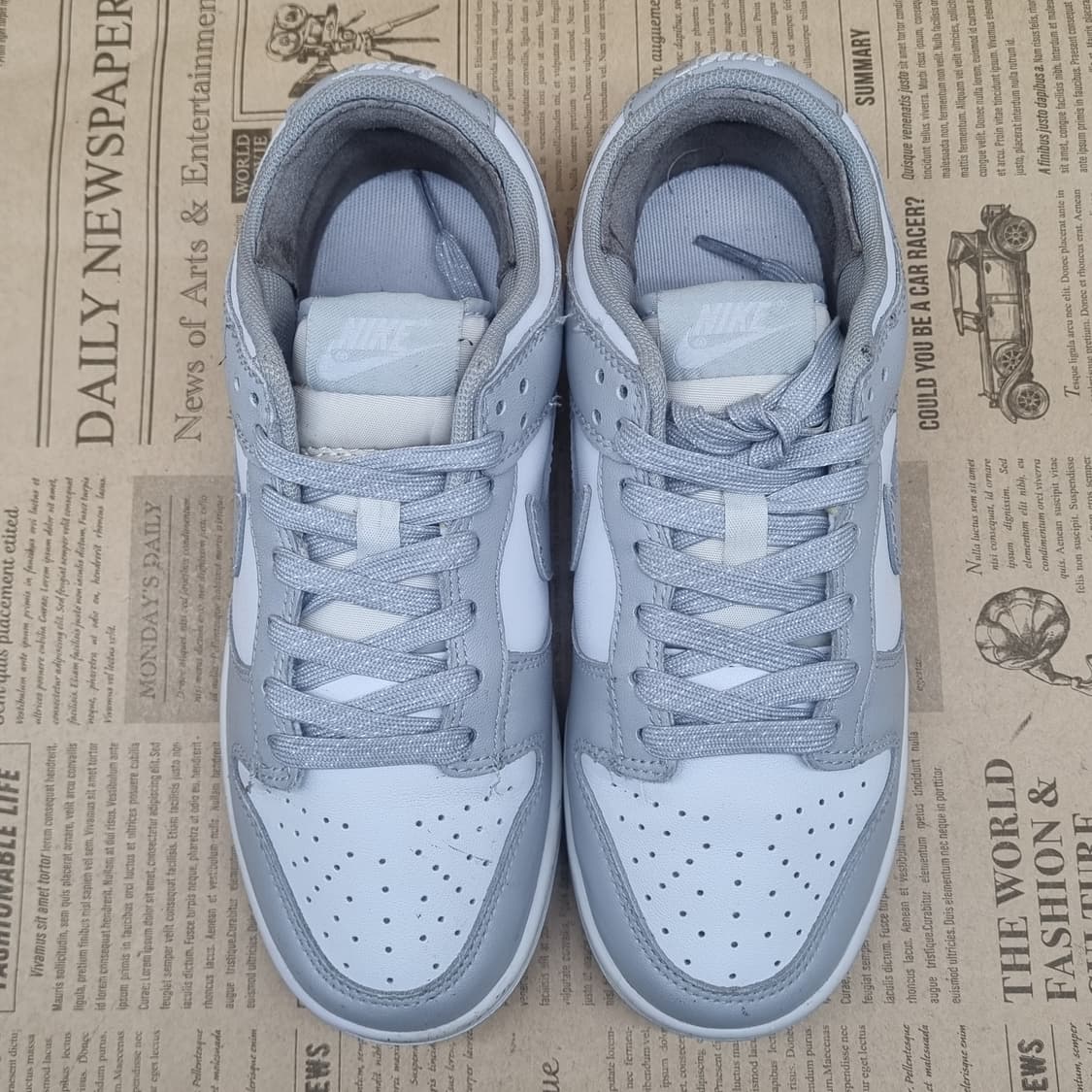 나이키 덩크 로우 그레이 운동화 230 상품이미지2