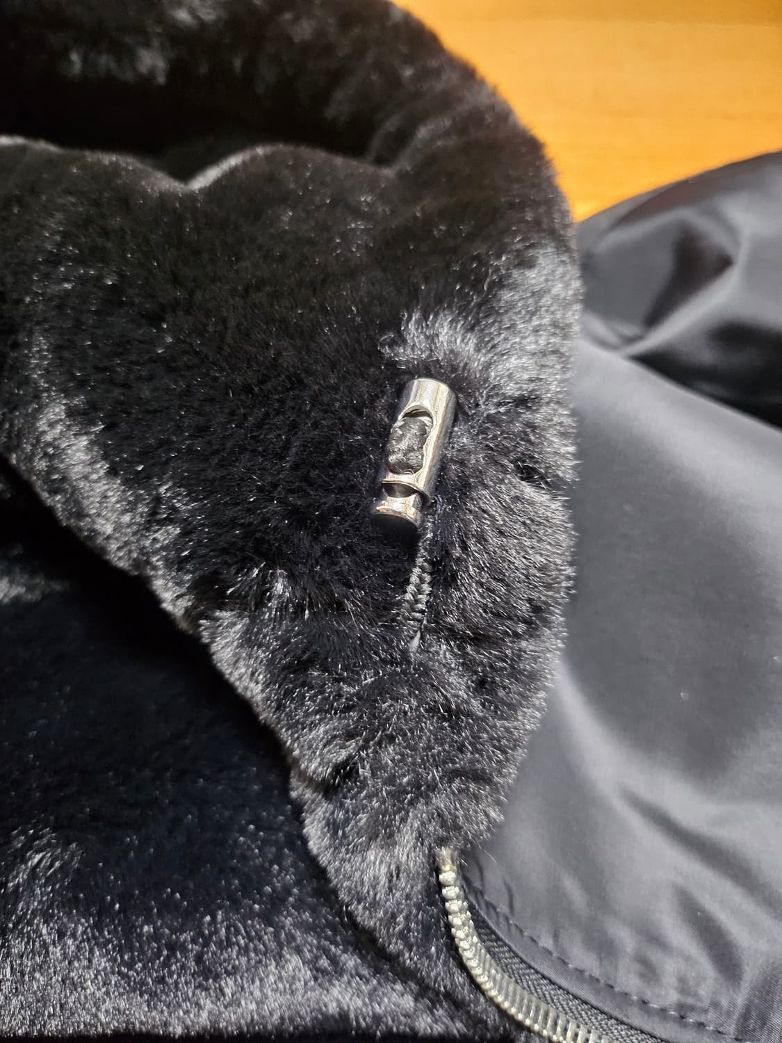 자라 퍼 리버스블 봄버 재킷 상품이미지9