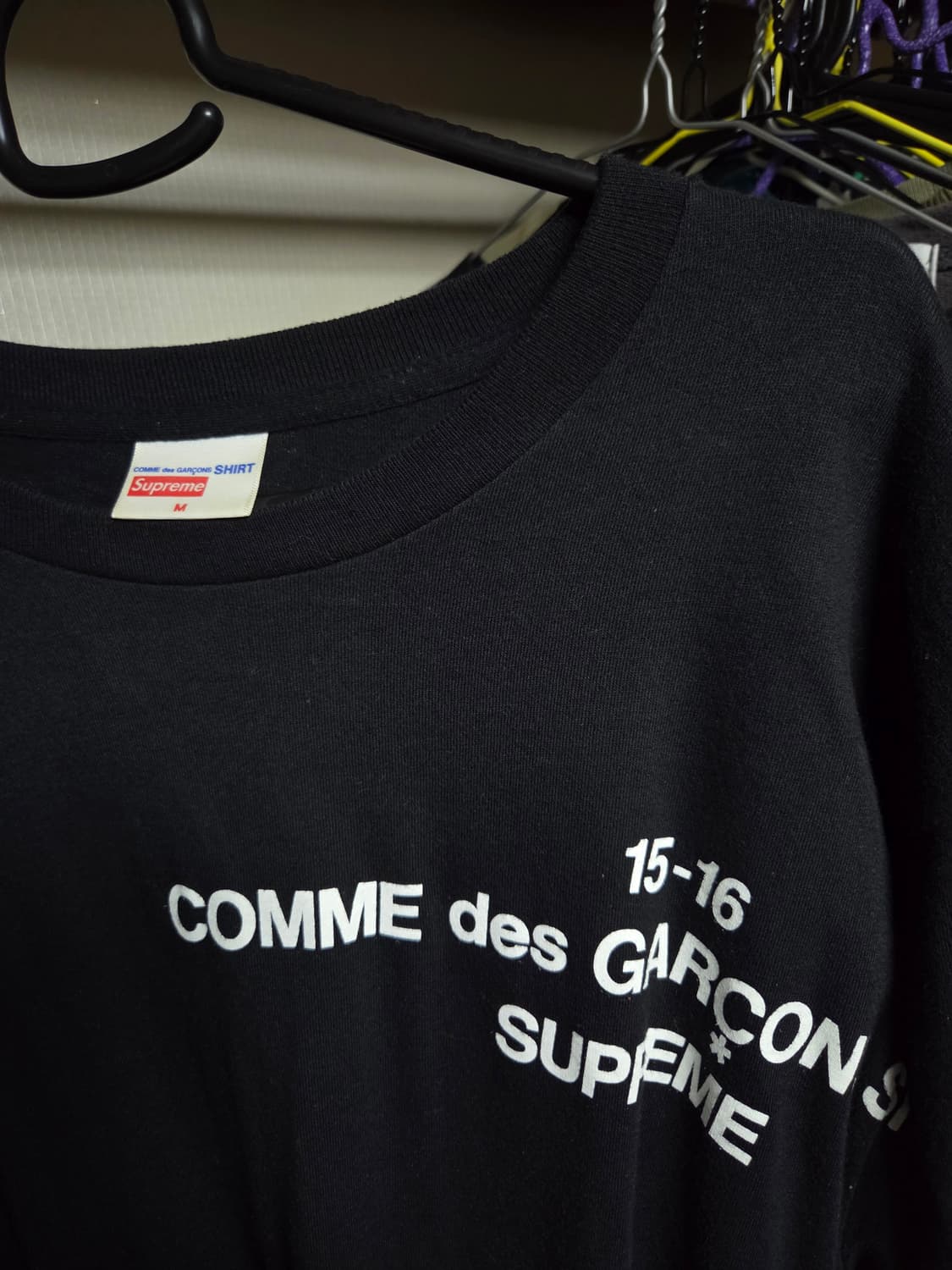 [M] 슈프림 꼼데가르송 1516 LS 티셔츠 SUPREME CDG 슈꼼 상품이미지2