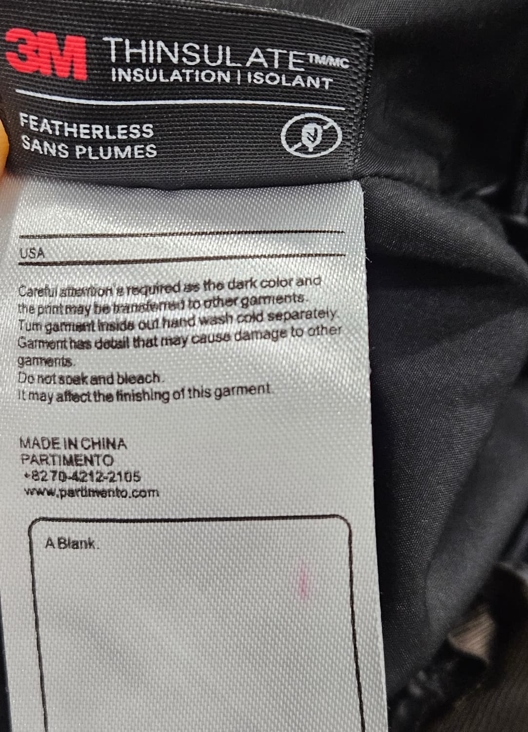 블랙 무광 크롭 숏패딩 Free (모자 없음) 상품이미지3