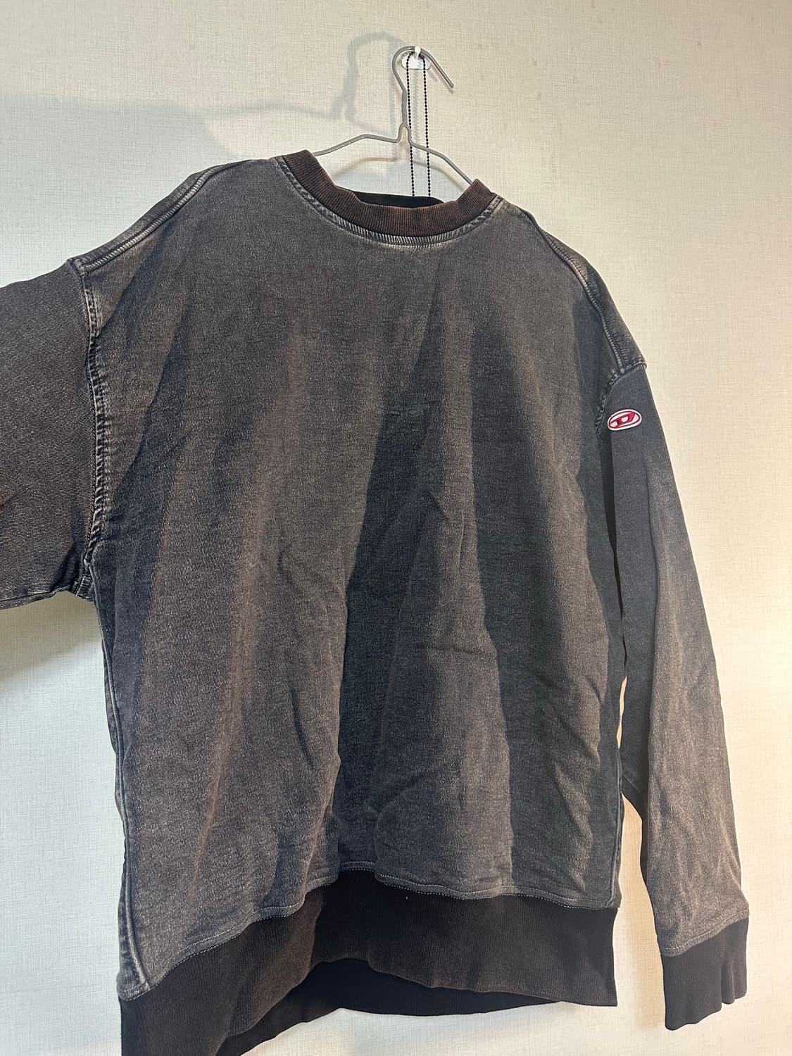 디젤 D 크립 맨투맨 상품이미지3