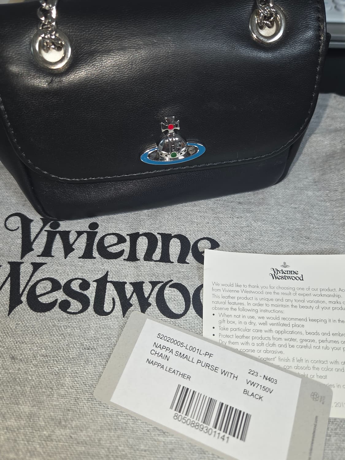 비비안웨스트우드 나파 스몰 체인백 상품이미지8
