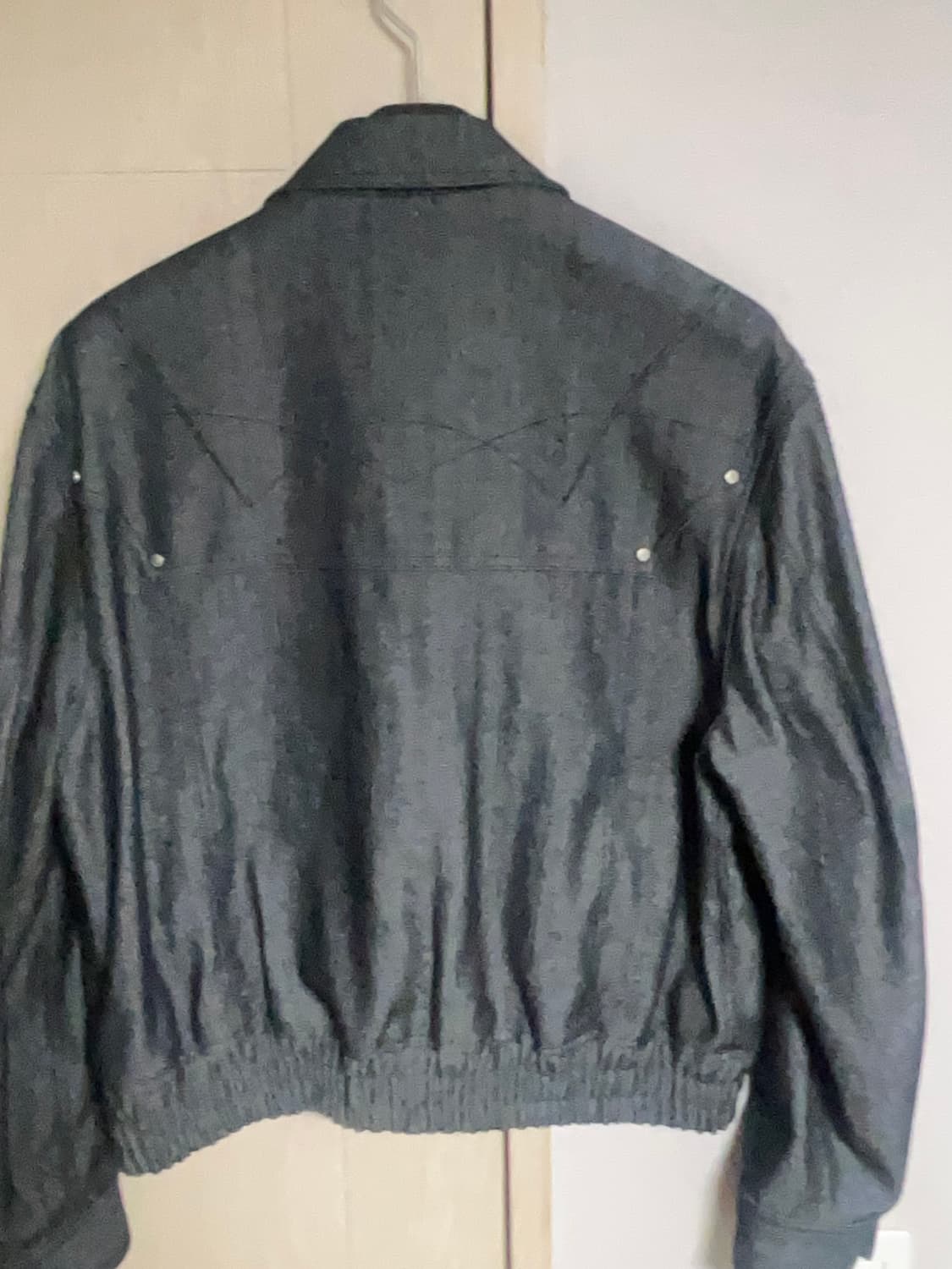 엘무드 카펜터 블루종 자켓 블랙진 46 사이즈 상품이미지6