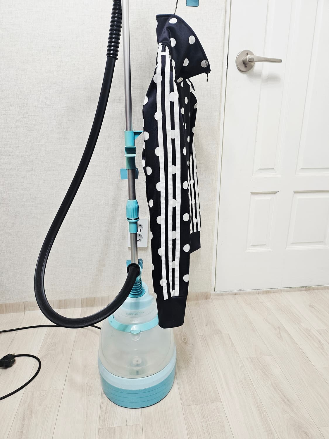 (90)S ☆초대장급☆아디다스 파이어버드 도트 백로고 [검흰] 트랙탑져지 상품이미지5