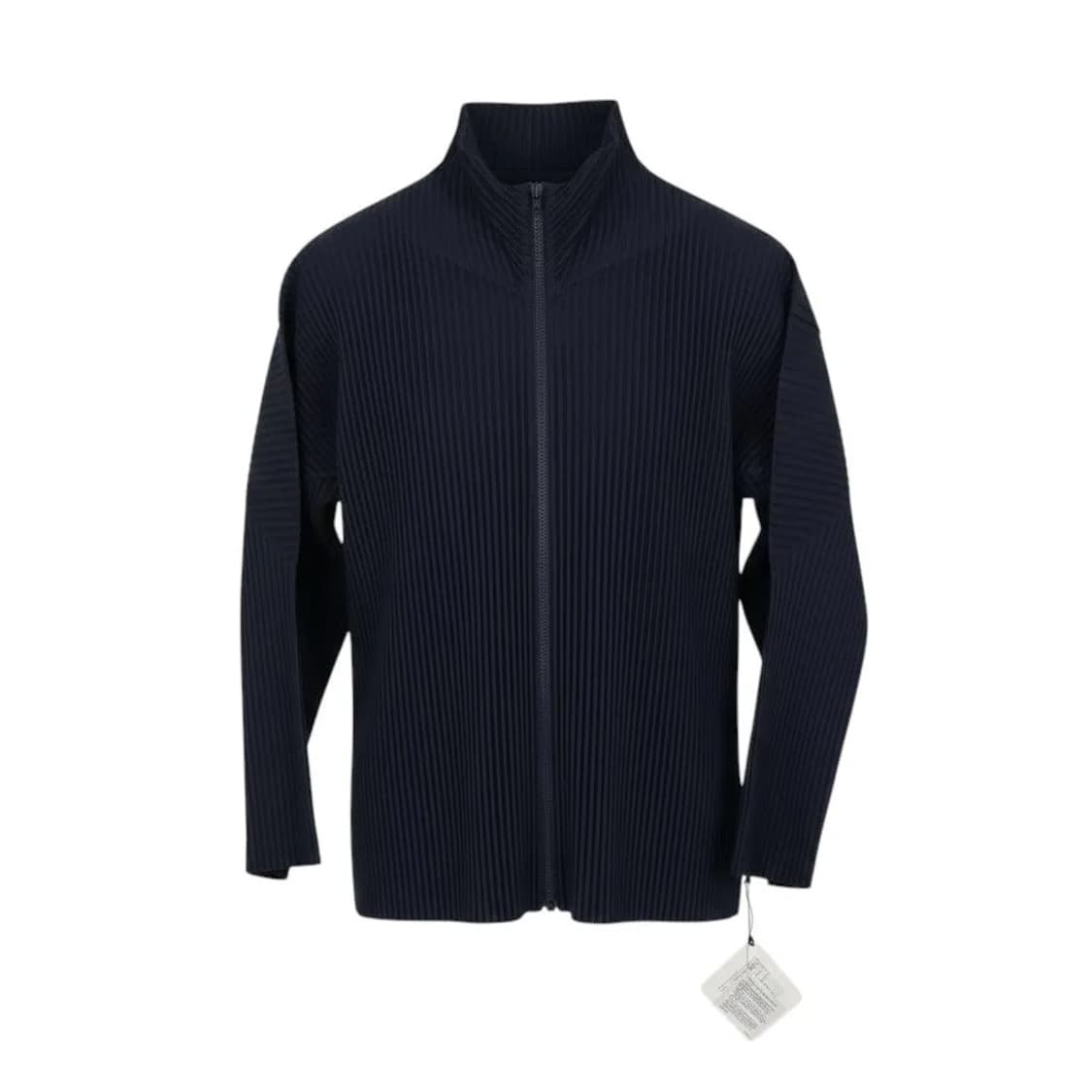 옴므플리세 베이직 네이비 집업 2 상품이미지1