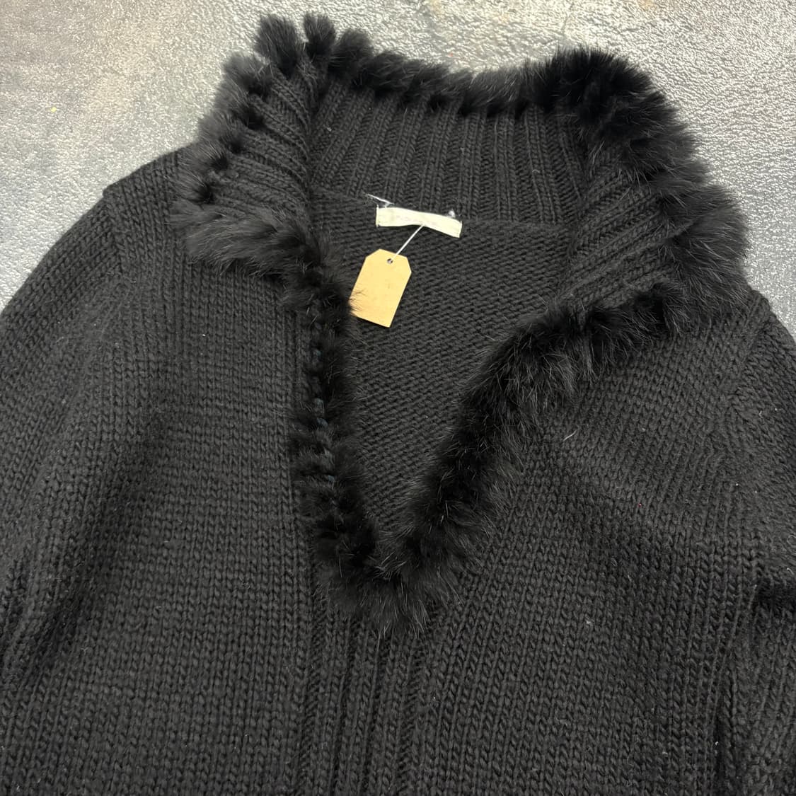 (85)펑크브이넥퍼니트 상품이미지3