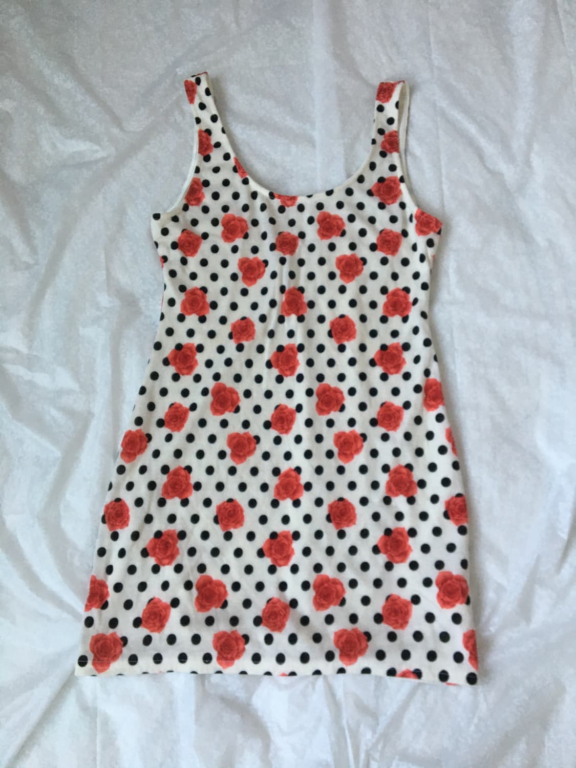 빈티지 갸루 도트 원피스 스커트 오리엔탈 긱시크 니혼진 너드 상품이미지1