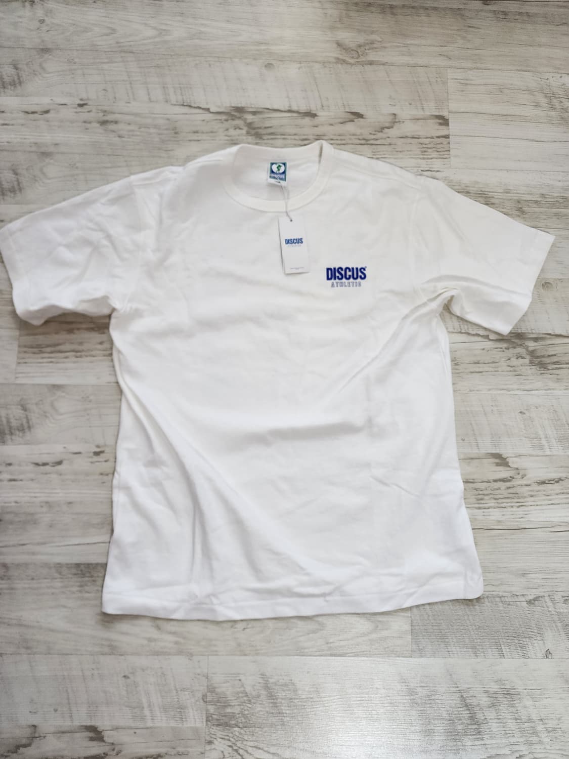 (새상품) DISCUS 디스커스 반팔 티셔츠 팜 L(100~103)사이즈 상품이미지1