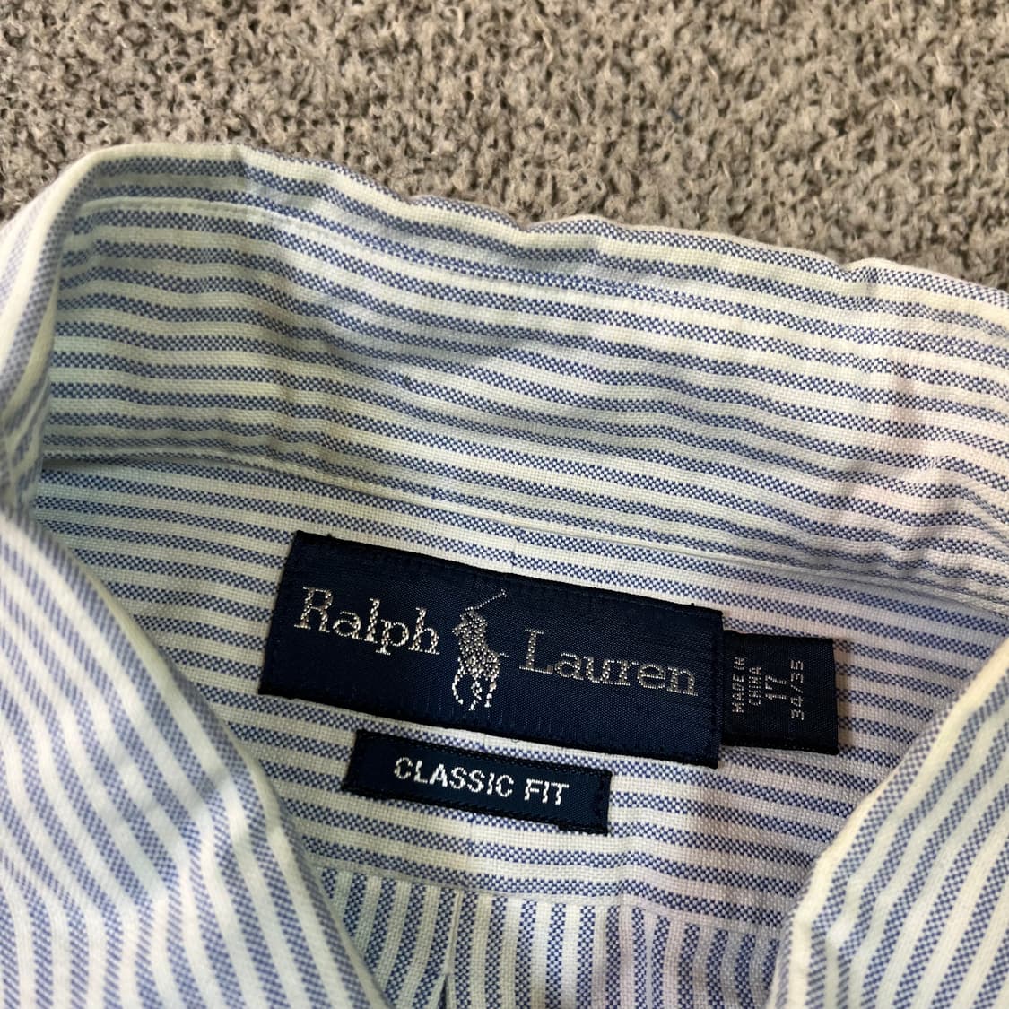 폴로 랄프로렌 스트라이프 셔츠 상품이미지3