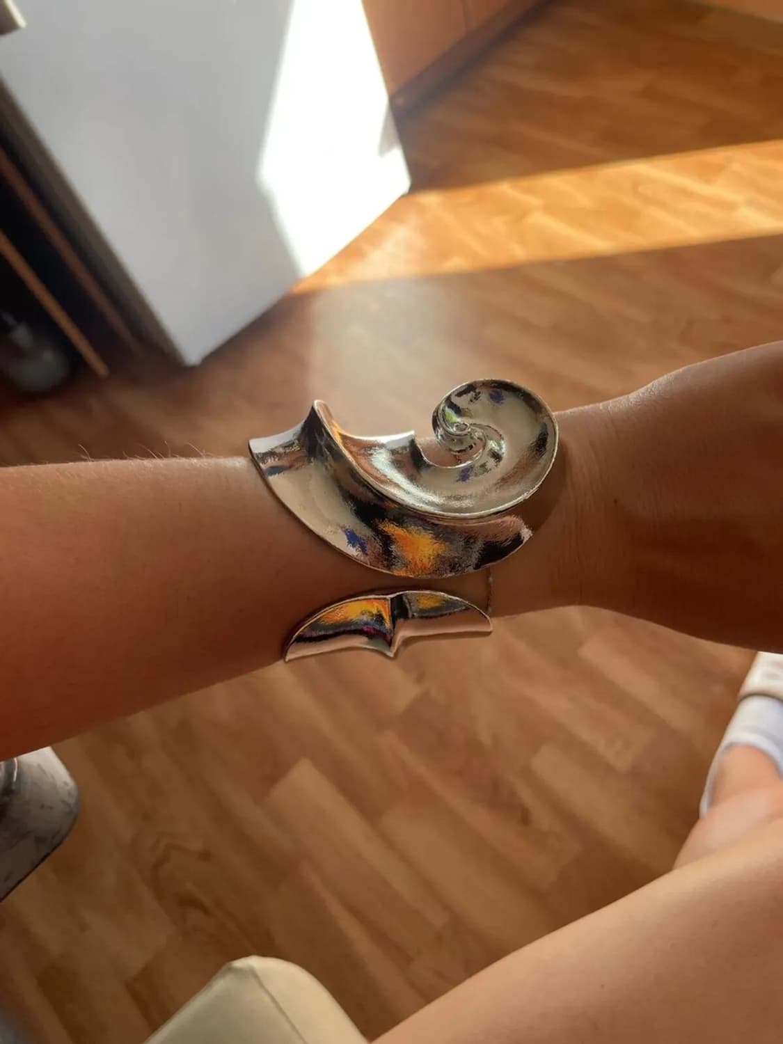 [ZARA] 나선형 팔찌 커프 미사용 상품이미지4