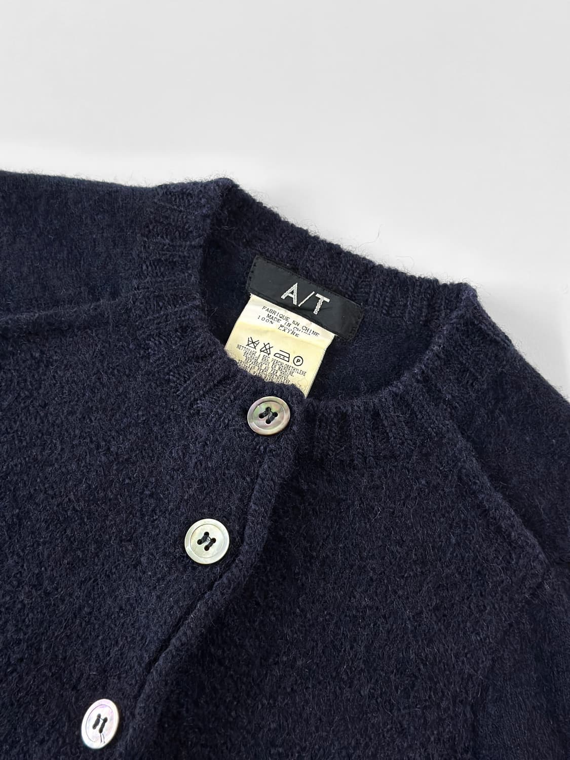 아츠로 타야마 레이어드 니트 가디건 상품이미지6