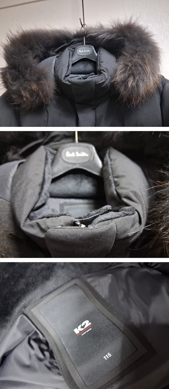 케이투 해비덕다운패딩 블랙 새상품급 표기115 상품이미지3