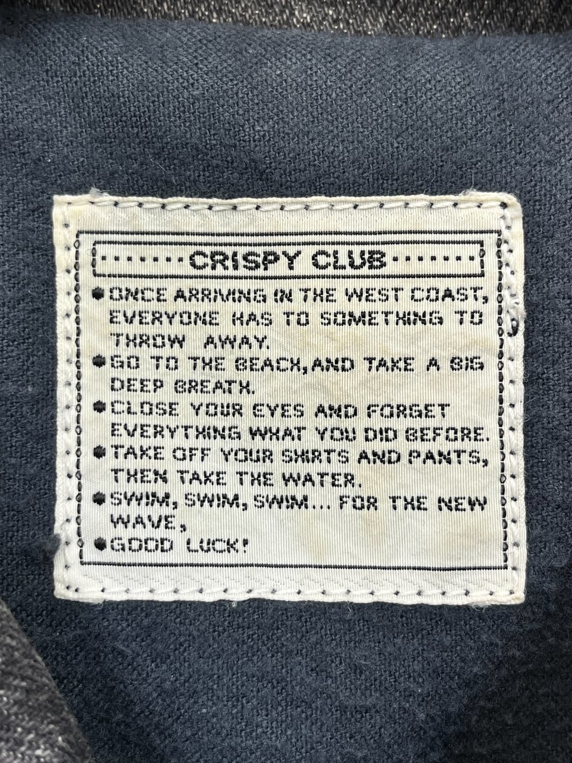 Crispy Club 셔링 플리츠 데님 자켓 상품이미지6