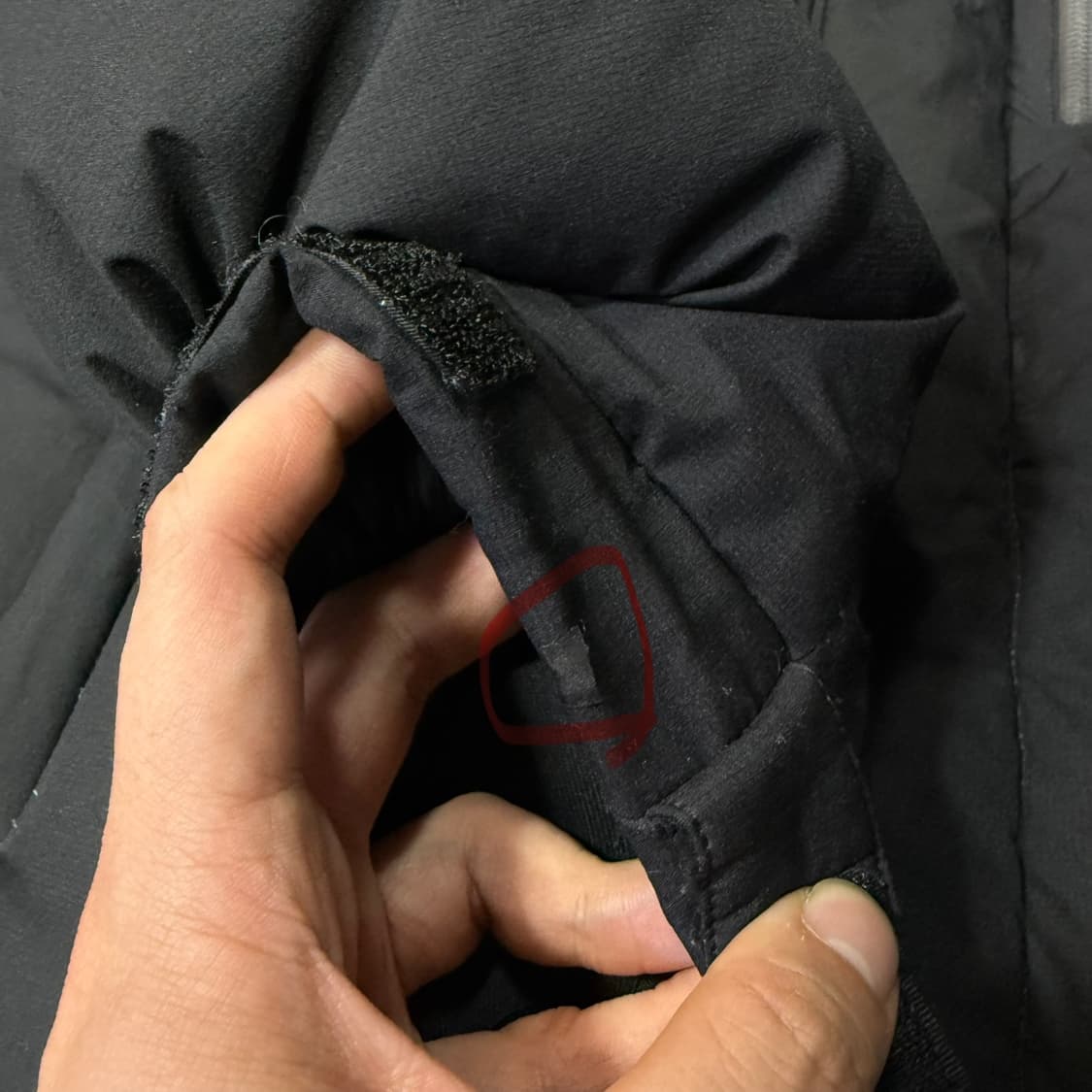 노스페이스 뉴 히말라야 블랙 패딩  상품이미지10