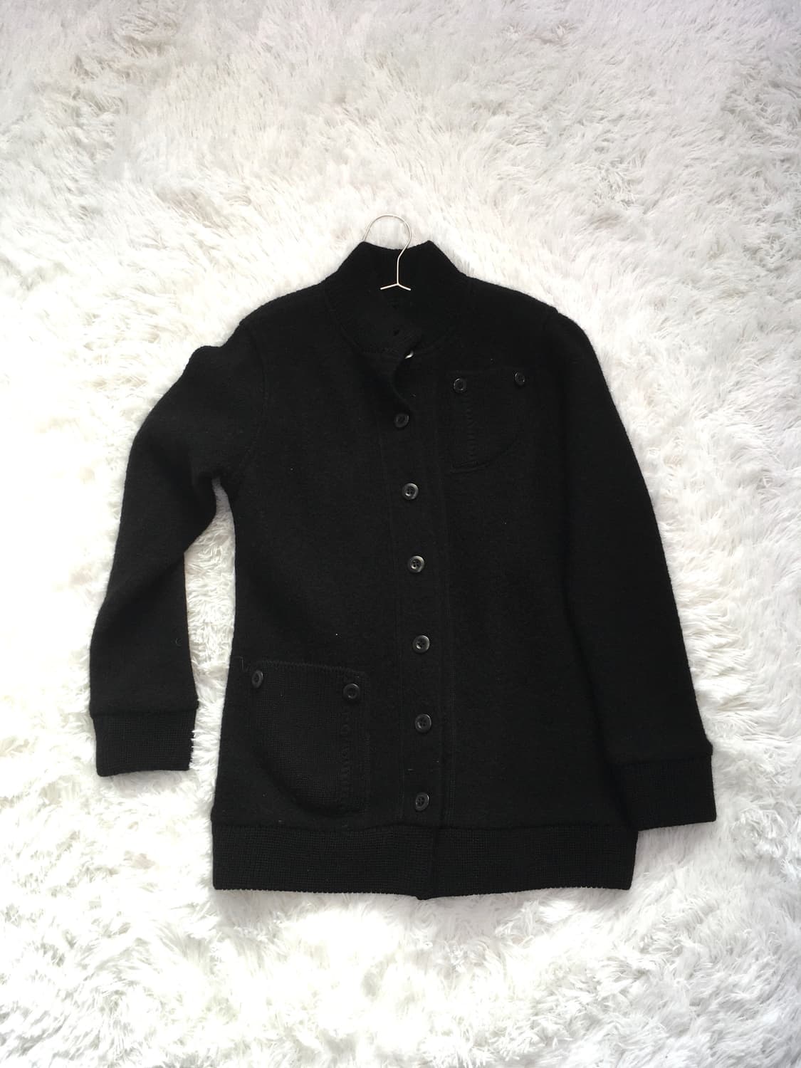 일본빈티지 울 버튼 포켓 가디건 상품이미지5