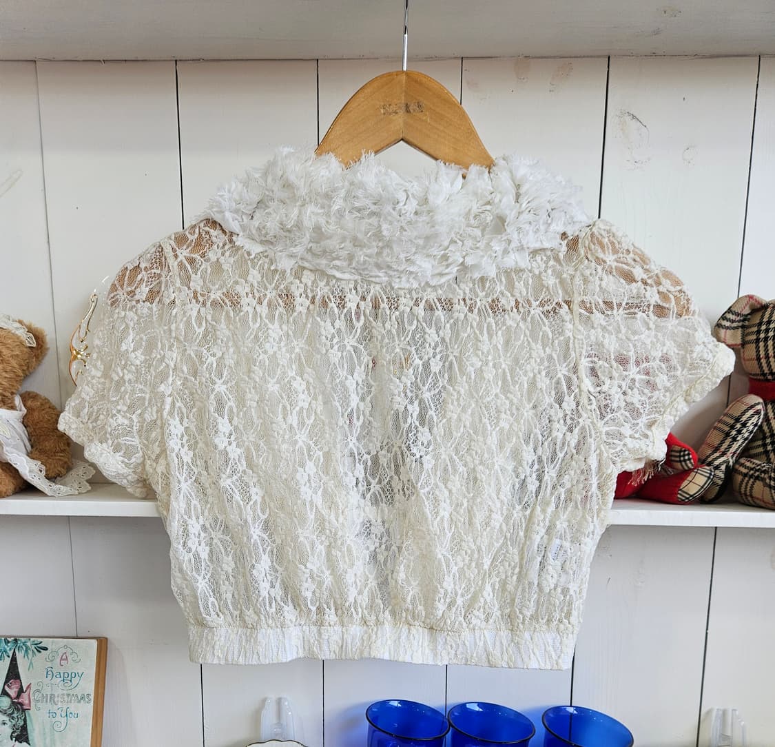 레이스 퍼 볼레로 상품이미지3