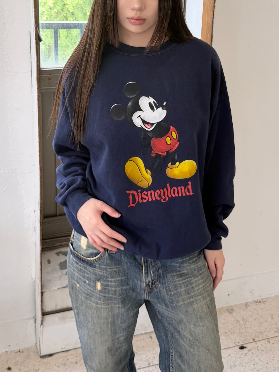 디즈니 미키마우스 맨투맨 상품이미지1