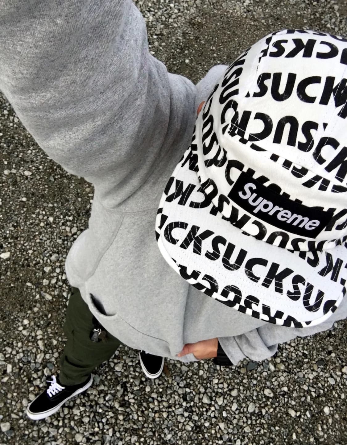 슈프림 suck 캠프캡 상품이미지1