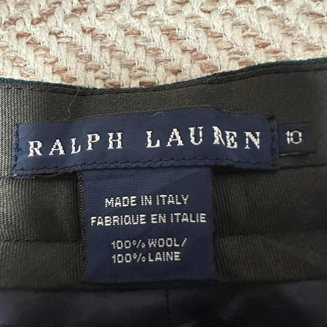 POLO RALPH LAUREN italy made wool slacks 상품이미지3