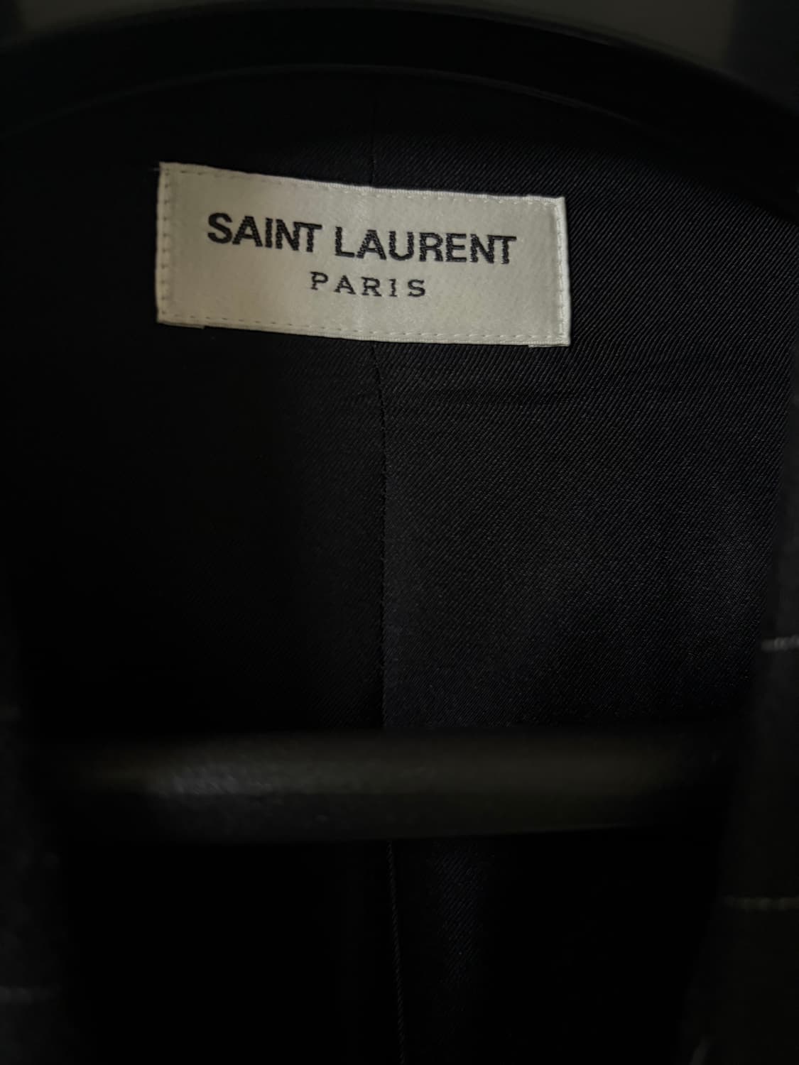 생로랑 / 핀스트라이프 더블 자켓 / 50 상품이미지8