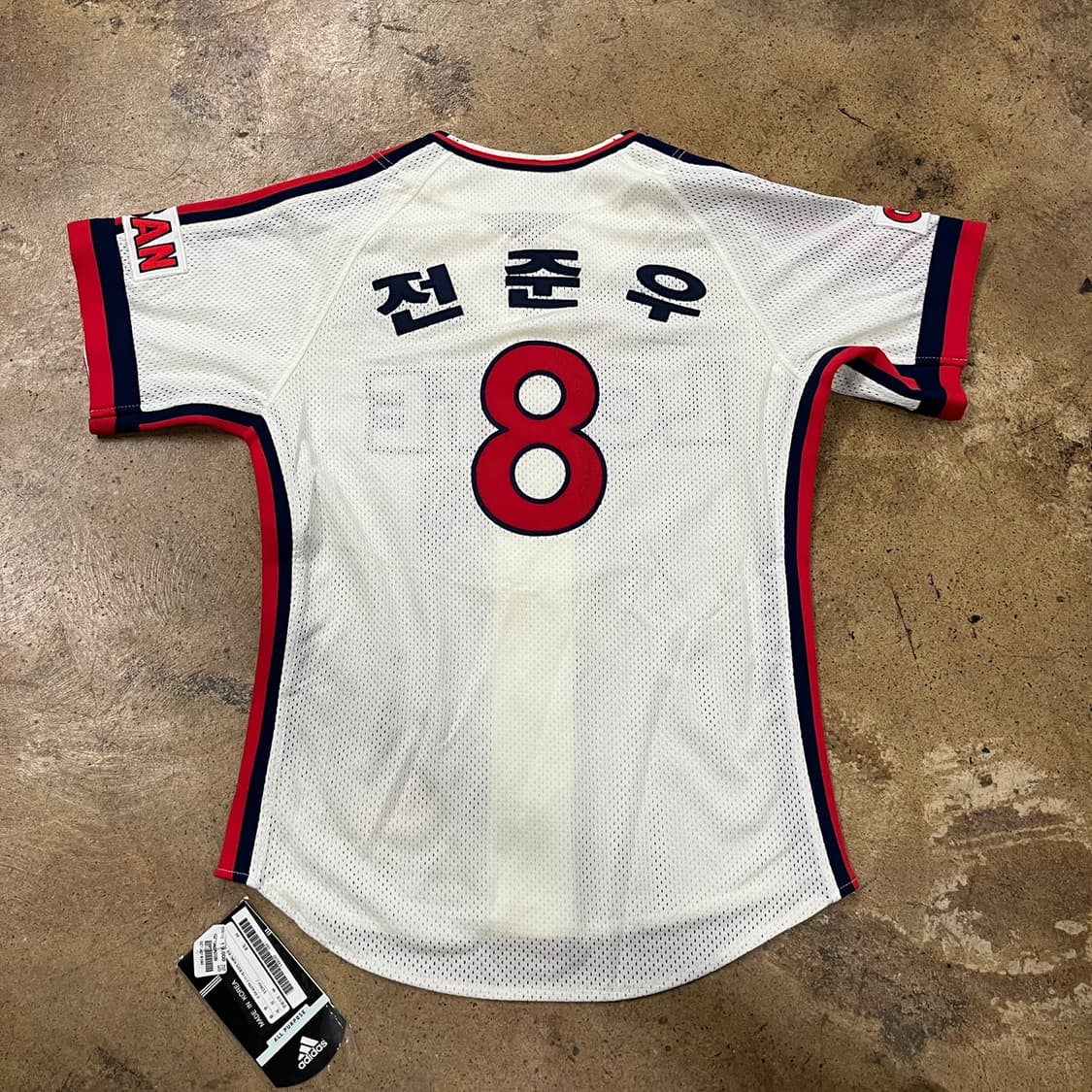 [80] 아디다스 롯데자이언츠 유니폼 8번 전준우 b12 상품이미지3